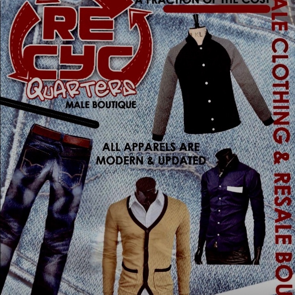 Used and New trendy designer apparel